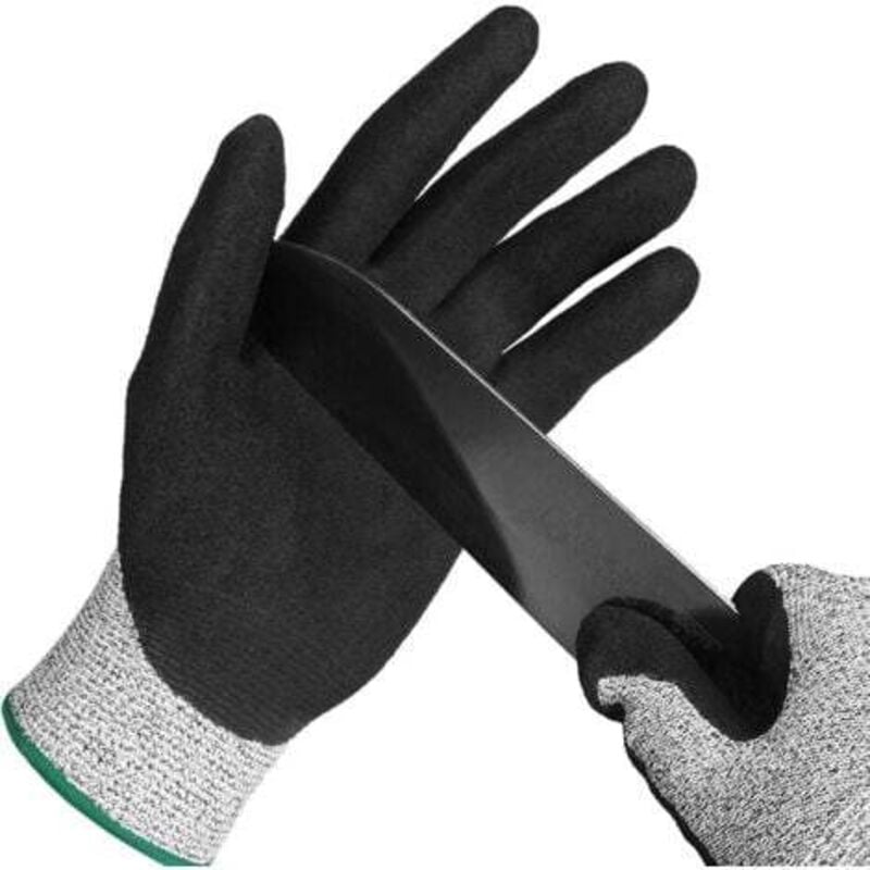 Image of Odipie - Guanti antitaglio, guanti per ostriche, livello di protezione 5, in rete metallica di acciaio inossidabile, adatti per guanti da lavoro per