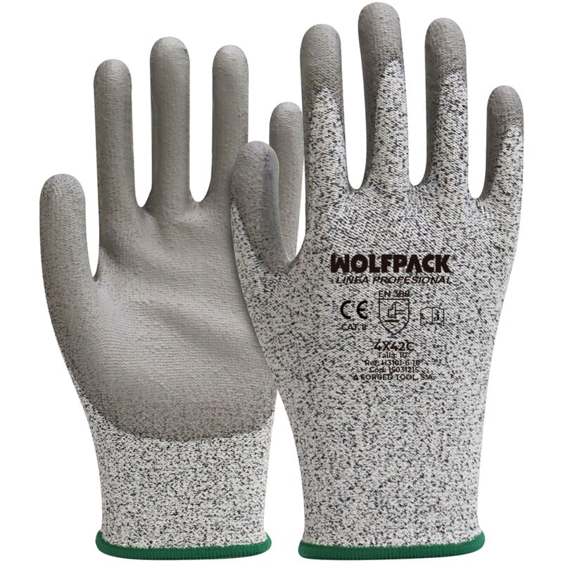 Guanti Antitaglio in Fibra di Vetro Taglia 10