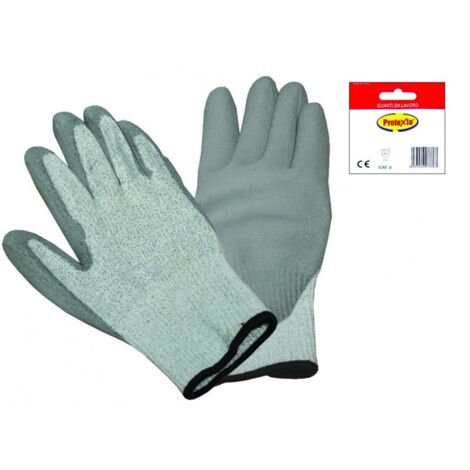 Guanti Antitaglio In Filo Uhmwpe E Nylon Spalmato In Poliuretano - 12 paia - Taglia: M misura 8