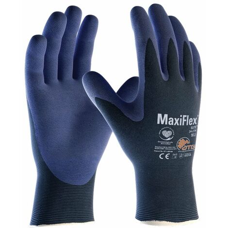 Guanti ATG MaxiFlex 34-274 - 11 (XXL) - Blu