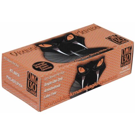 Guanti Black Mamba arancioni L T8/9