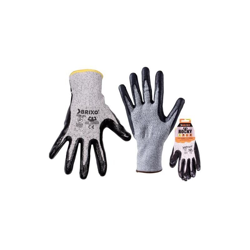 Guanti brixo rocky cotone/nitrile m