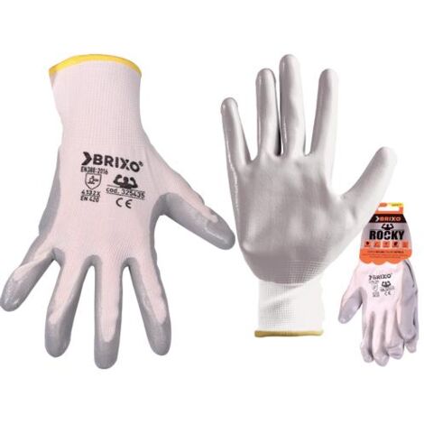 GUANTI BRIXO ROCKY POLIESTERE/NITRILE L