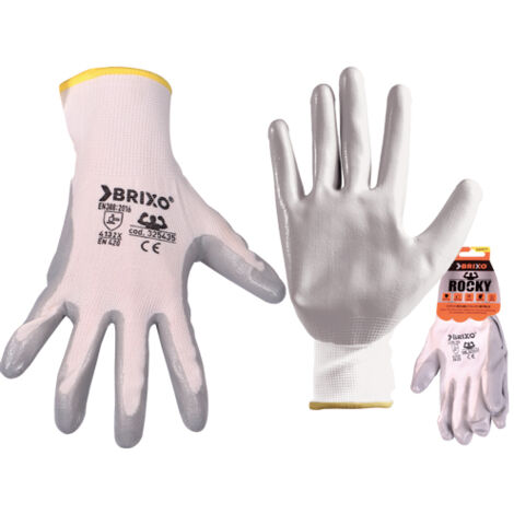GUANTI BRIXO ROCKY POLIESTERE/NITRILE M