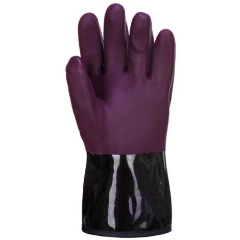 Guanti Chimici E Termici Chemtherm Porpora-Nero 9