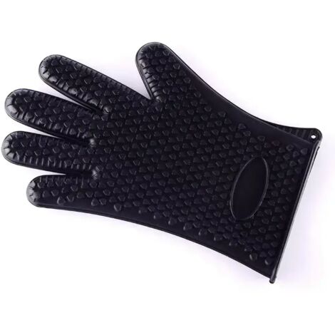 Guanti da barbecue in silicone, guanti da cucina, guanti resistenti al calore (1 pezzo)