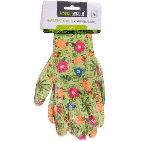 GUANTI DA GIARDINAGGIO CON FIORI IN 9 ASSORTIMENTI