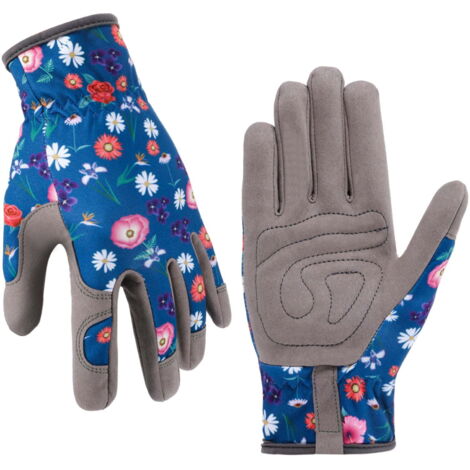 Guanti da giardinaggio da donna, guanti da giardinaggio antiperforazione, guanti da lavoro antiperforazione per fiori da donna, resistenti alle forature, antiscivolo e flessibili.