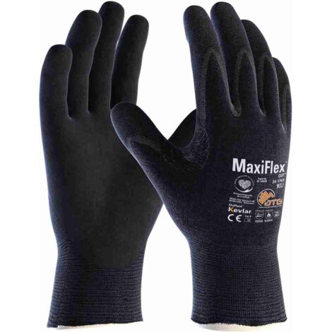 Guanti da lavoro ATG MaxiFlex 34-1743 - 10 (XL) - Nero
