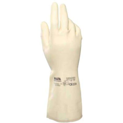 Guanti da lavoro in lattice Neri Vital 175