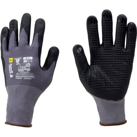 Guanti da lavoro in micro schiuma di nitrile Coverguard Eurolite 15N600D -  - Antracite
