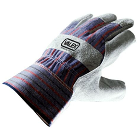 GUANTI DA LAVORO IN PELLE BOVINA E COTONE VALEX 1960566