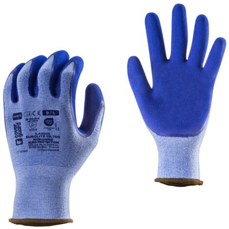 Guanti da lavoro spalmati in lattice Coverguard Eurolite 13L700