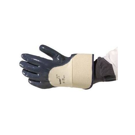 Guanti da lavoro spalmati in Nitrile/NBR con dorso areato