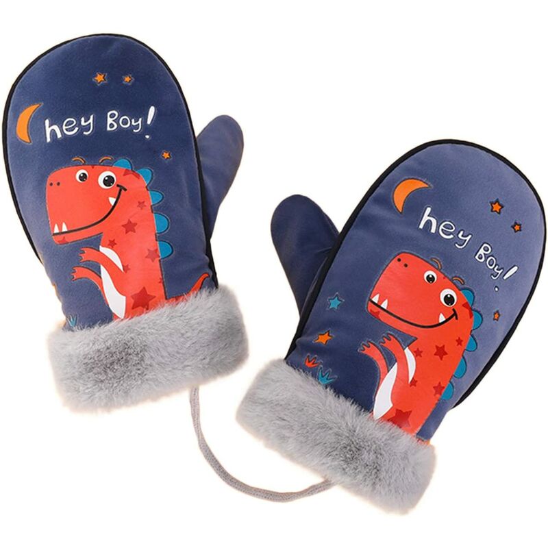 Perle Rareit - Guanti da sci invernali per bambini...