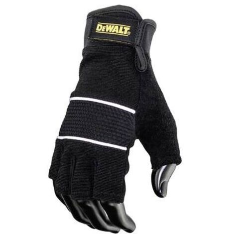 Guanti di protezione DeWalt dpg213l senza dita resistenti abrasione