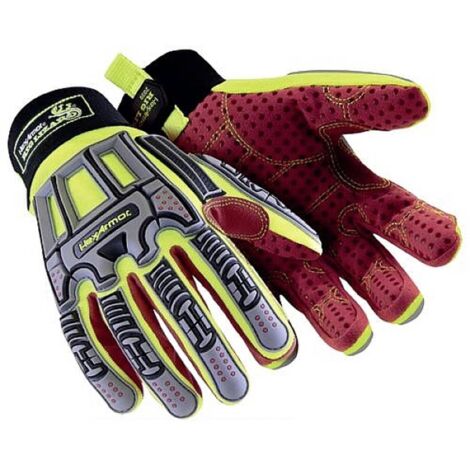 Guanti di protezione HexArmor Rig Lizard gialli