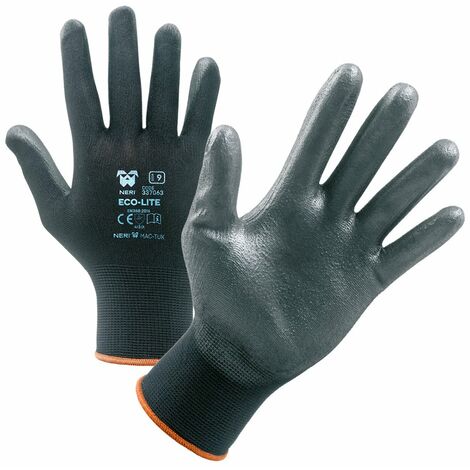 Guanti di protezione Neri Eco-Lite nero - 9 (L) - Nero