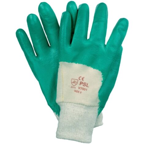 guanti easyflex taglia 8, verdi