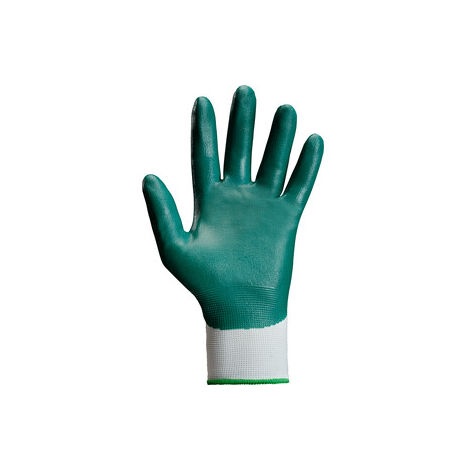 GUANTI GARDEN POLIESTERE /NITRILE TG.  9- 12,0 paia