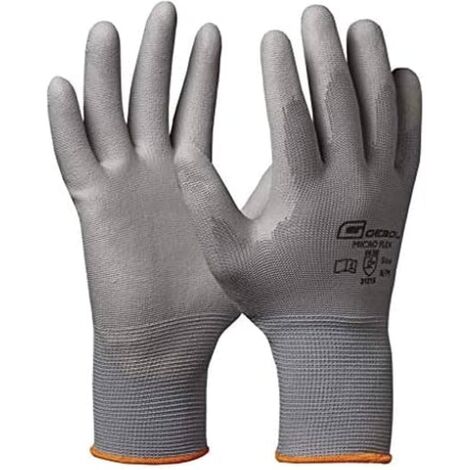 GUANTI GEBOL MICRO FLEX GRIGIO 10