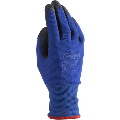Guanti Grip tessuto nido d'ape in nylon e palmo in pu tg. 10