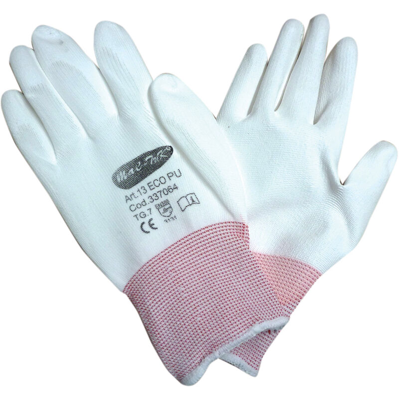 Guanti nylon poliuretano 13 eco tg.10
