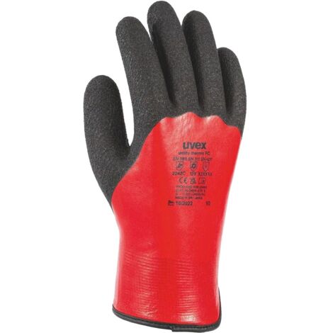 Guanti in lattice spalmati Uvex unilite Thermo FC termici