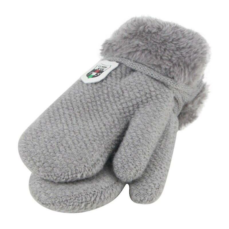 Guanti invernali per bambini al caldo - grigi