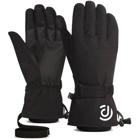 Guanti Termici Uomo Guanti Ciclismo Invernali Antivento E Caldi Con Touch Screen - Per Bici, MTB, Motocross Termocoperte Moto