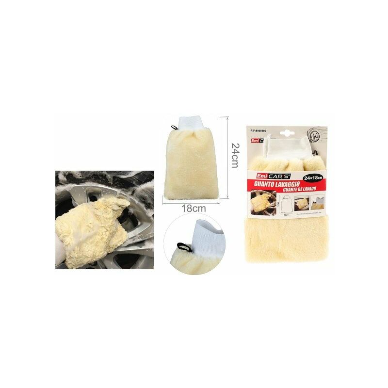 A2zworld - Guanti Lavaggio Auto in Microfibra