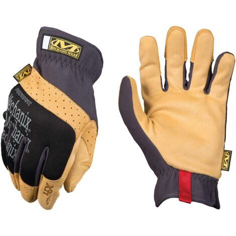 Guanti Mechanix Wear FastFit Material4X neri tan taglia S
