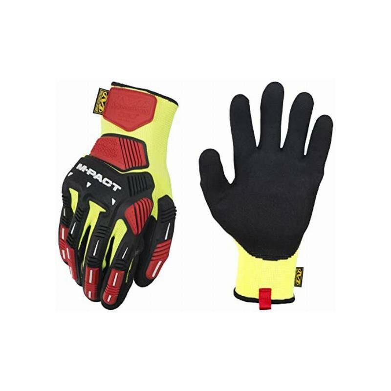 Guanti M-Pact® Knit CR3A3 (m, giallo/nero)