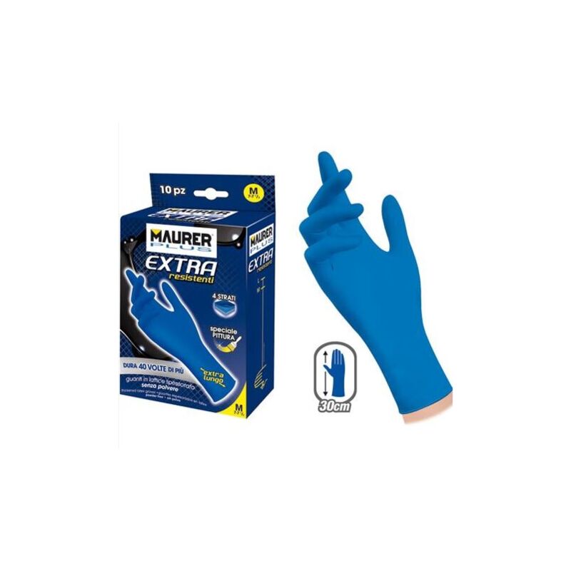 Maurer - guanti in lattice extra resistente per