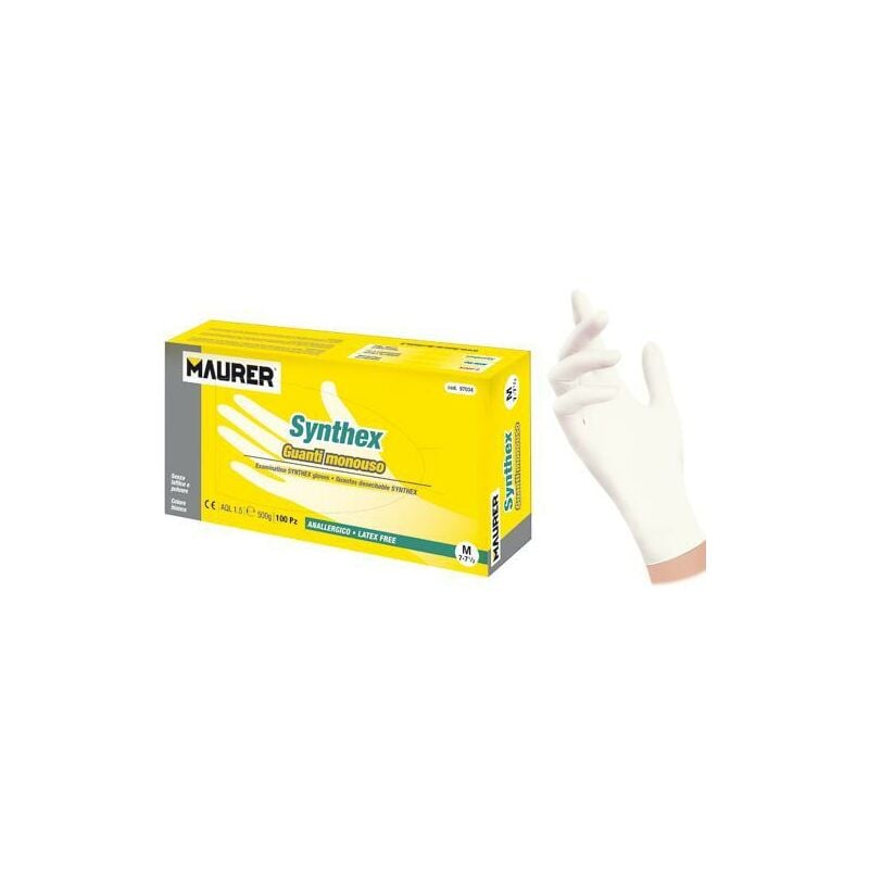 Guanti monouso no lattice synthex tg.l Maurer CF.100PZ -cf.scatola