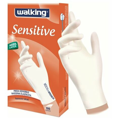 WALKING GUANTO SENSITIVE USAeGETTA IN LATTICE 10 PZ.MEDIO 7/7