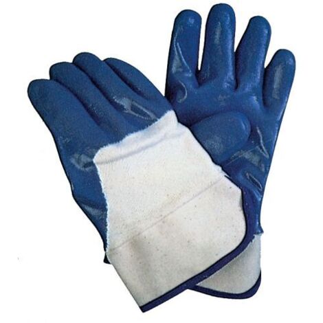 Guanti nbr manichetta tela 'brok 700' - Dorso Aerato - 12 paia - Taglia: 10