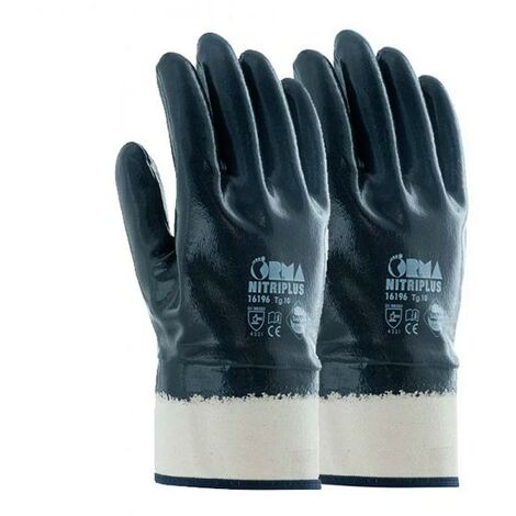 Guanti Nitrile Blu Orma NitriPLUS 16196 - size 10