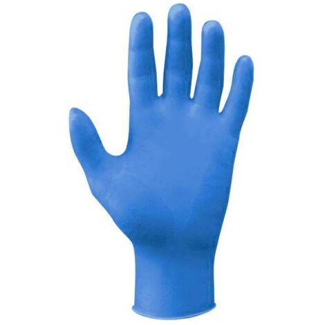 GUANTI NITRILE BLU PROF. CAT. III TG. L  100 PZ