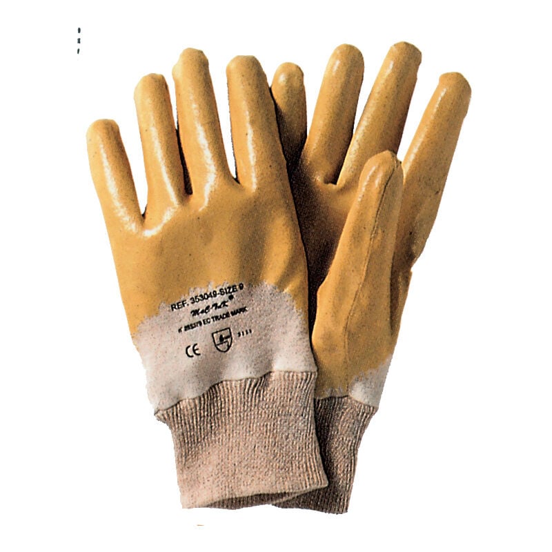 Capaldo - Guanti Nitrile Giallo C/Pol.Tg. 7