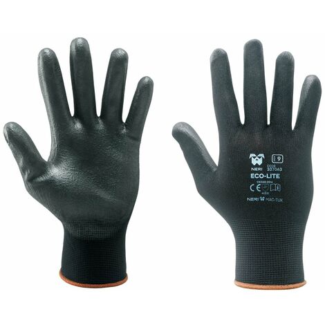 GUANTI NYLON POLIURETANO ECO-LITE NERO TG. 8 12 PA