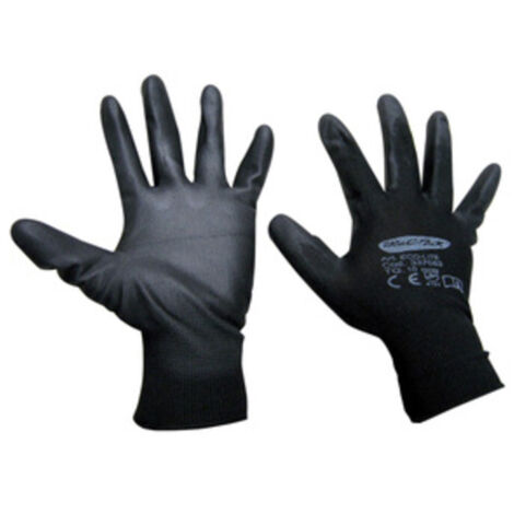GUANTI NYLON POLIURETANO ECO-LITE NERO TG. 9- 12,0 paia