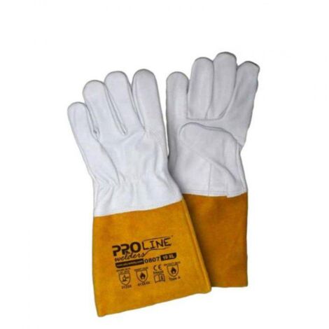 GUANTI PELLE PER SALDATURA TIG  TG.10