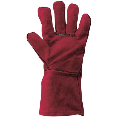 Guanti per saldatori 14 cm foderati