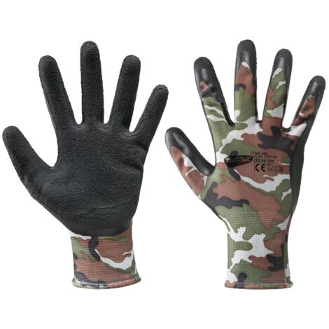GUANTI POLIESTERE/LATTICE MIMETICO TG.10. Prezzo per 1 pezzo.