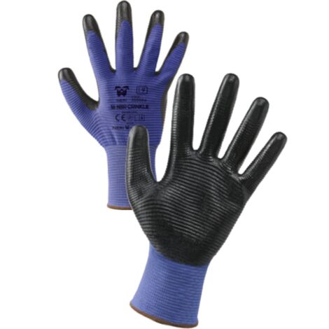 GUANTI POLIESTERE/NITRILE CRINKLE TG. 9