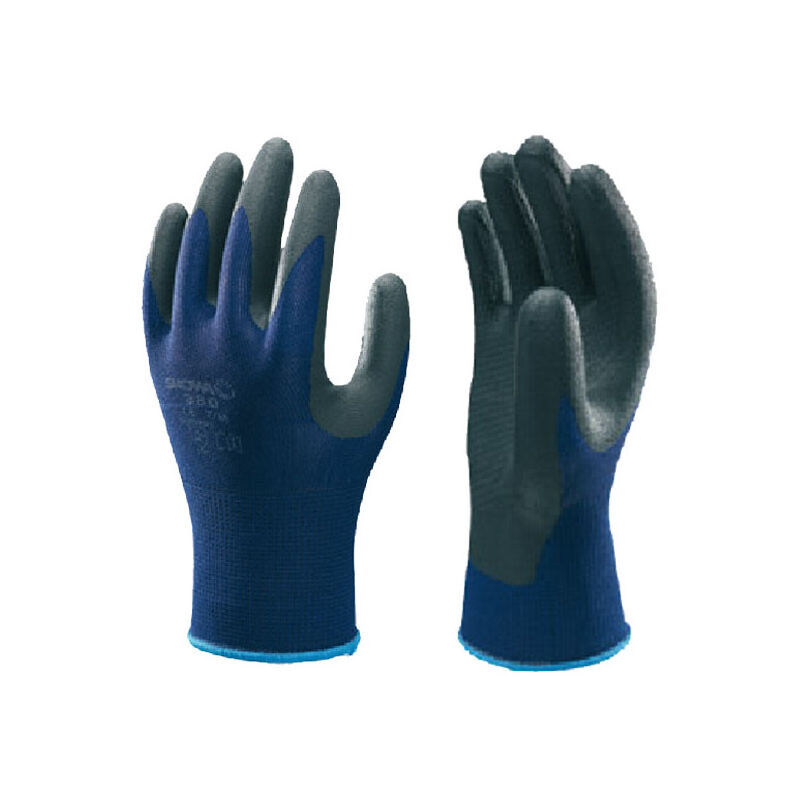 Showa - Guanti Nitrile 380 Neri 9