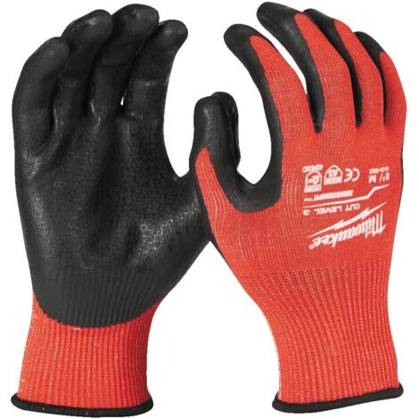 Guanti Spalmati In Nitrile Antitaglio Cat. 3/C Normativa 4343c Tg10 Milwaukee 4932471422