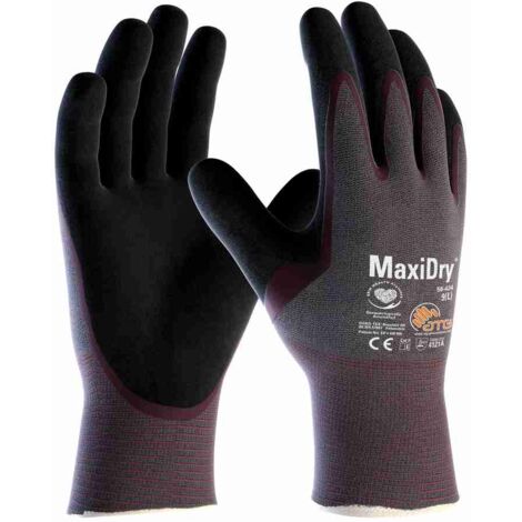 GUANTO 56-424 PALMO RIVESTITO MAXIDRY SPESSORE PALMO 1,3 MM TG. 9