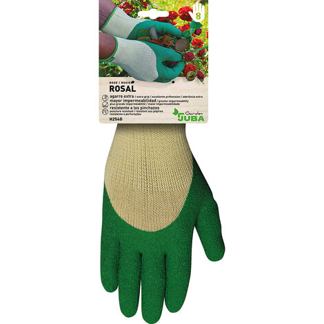 Guanto da giardinaggio in poliestere/lattice taglia 10 Juba [E3-80899] (E3-80899)